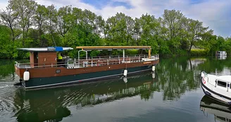 Balade à bord de la Charente au départ de Saint-Simon